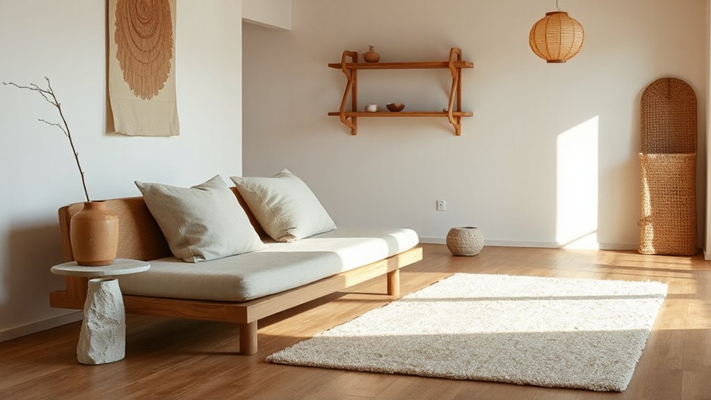 natural textures and materials