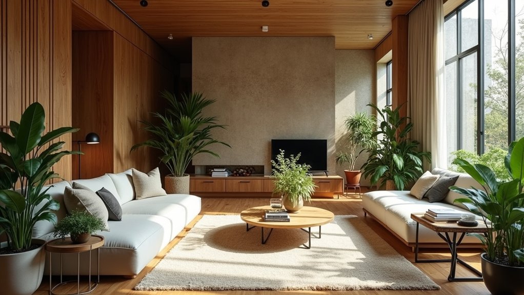 natural textures enhance indoor environments