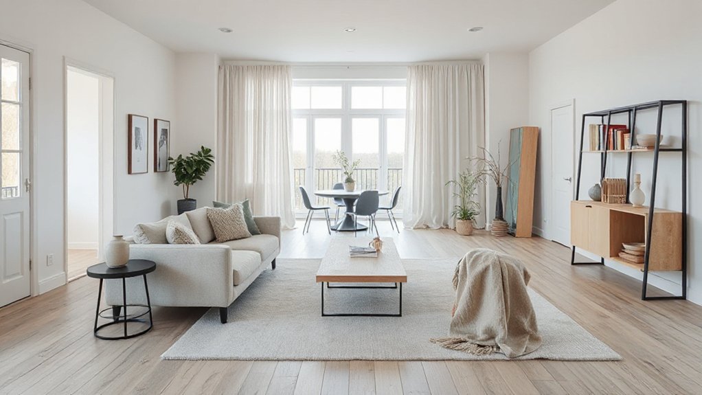open neutral cohesive layout