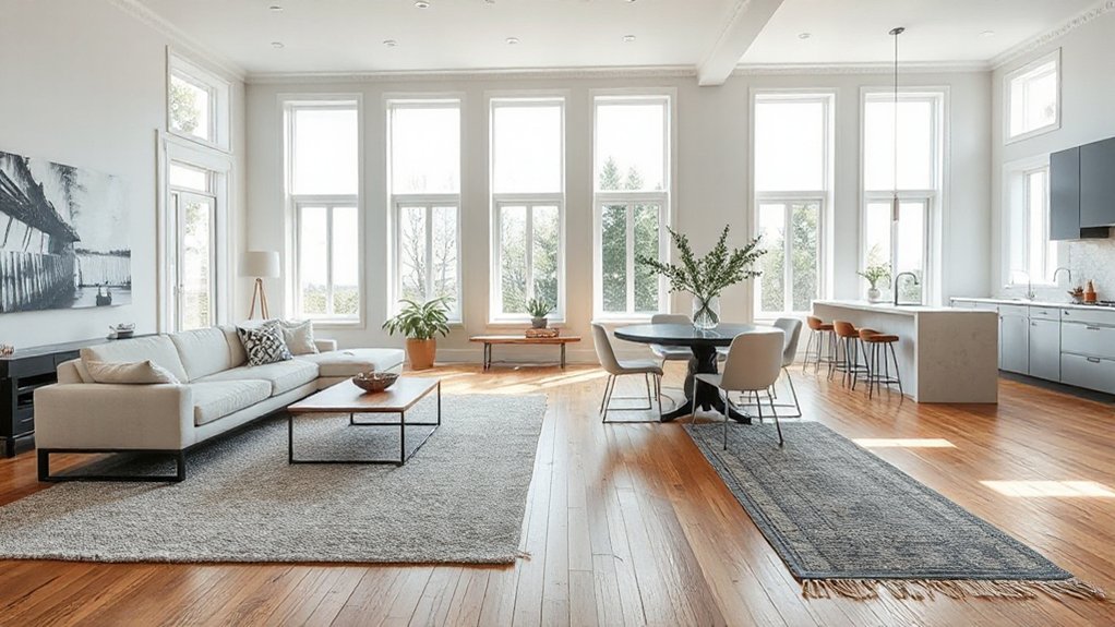 outline rugs for clarity