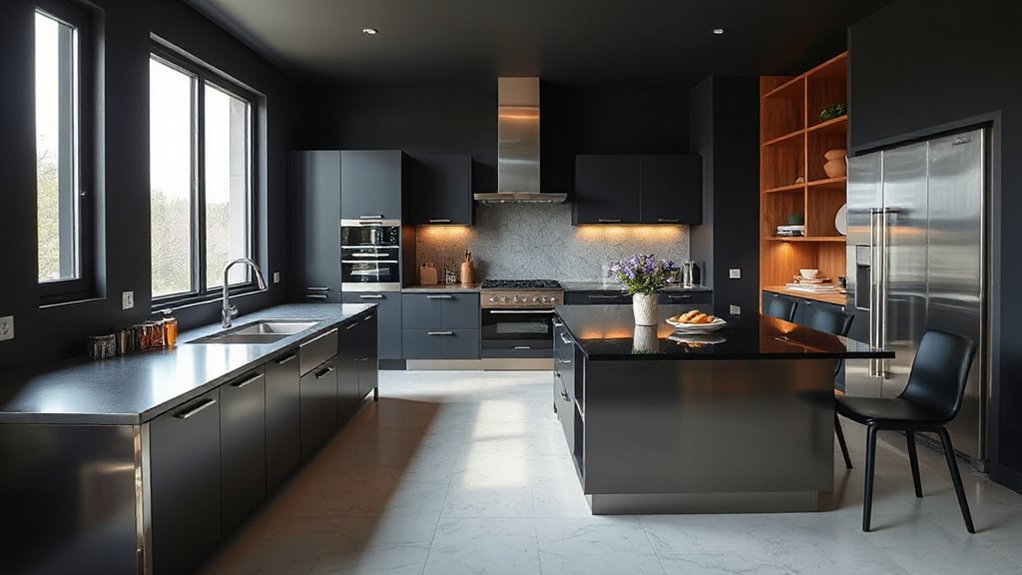 reflective metals enhance space