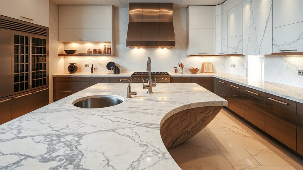 sculptural functional luxury centerpiece