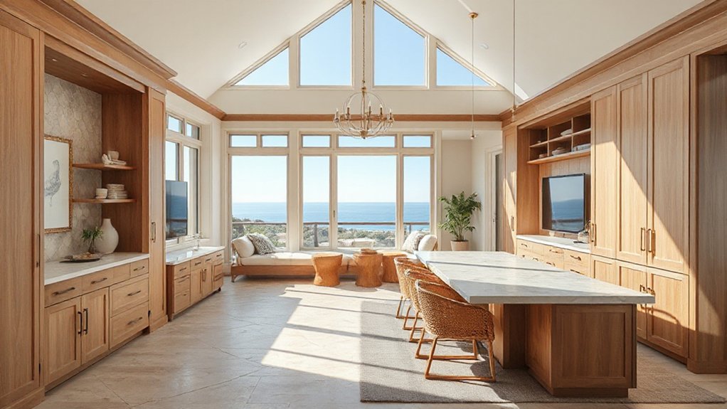 seamless durable coastal cabinetry