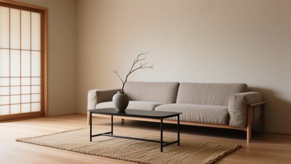 serene minimalist interior design