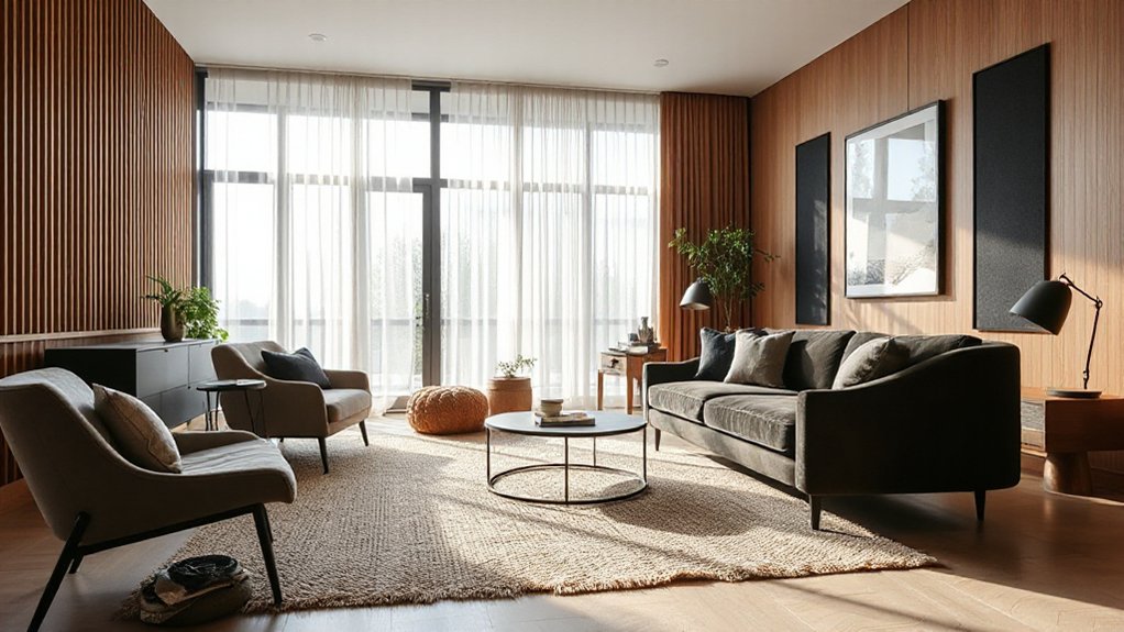 silent focused living spaces