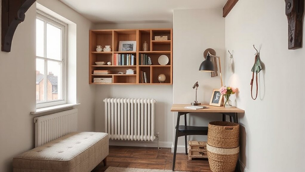 space saving apartment storage