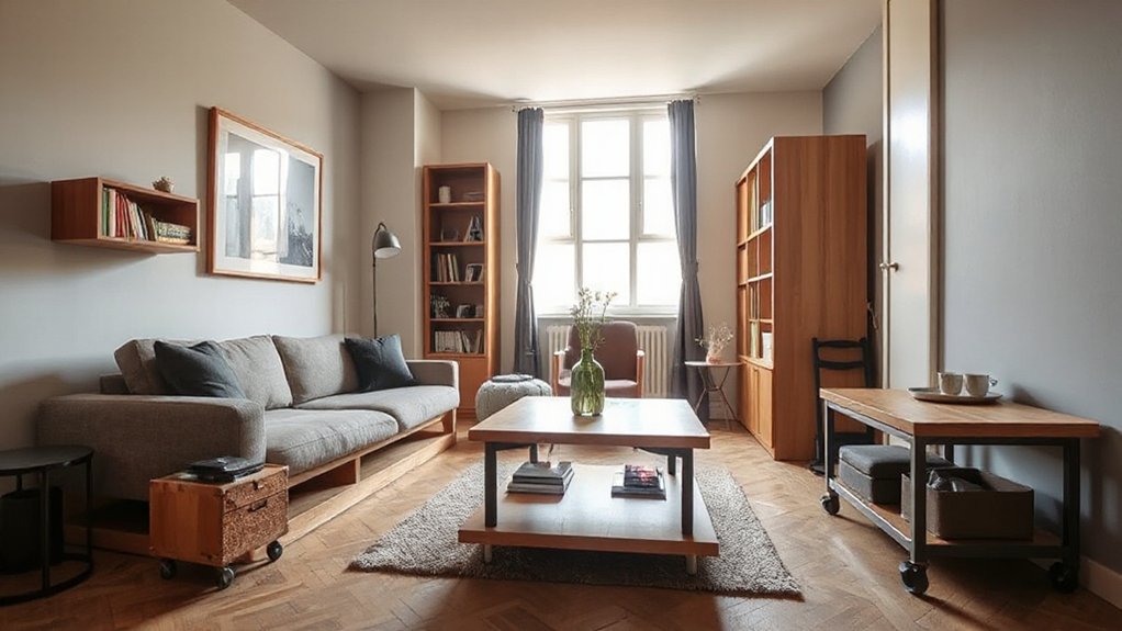space saving multi functional furniture