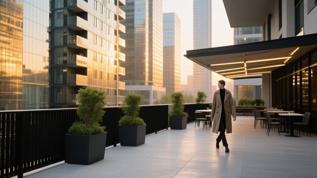 stylish contemporary city lifestyle