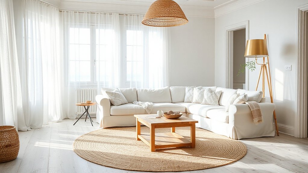 sunlit coastal layered lighting