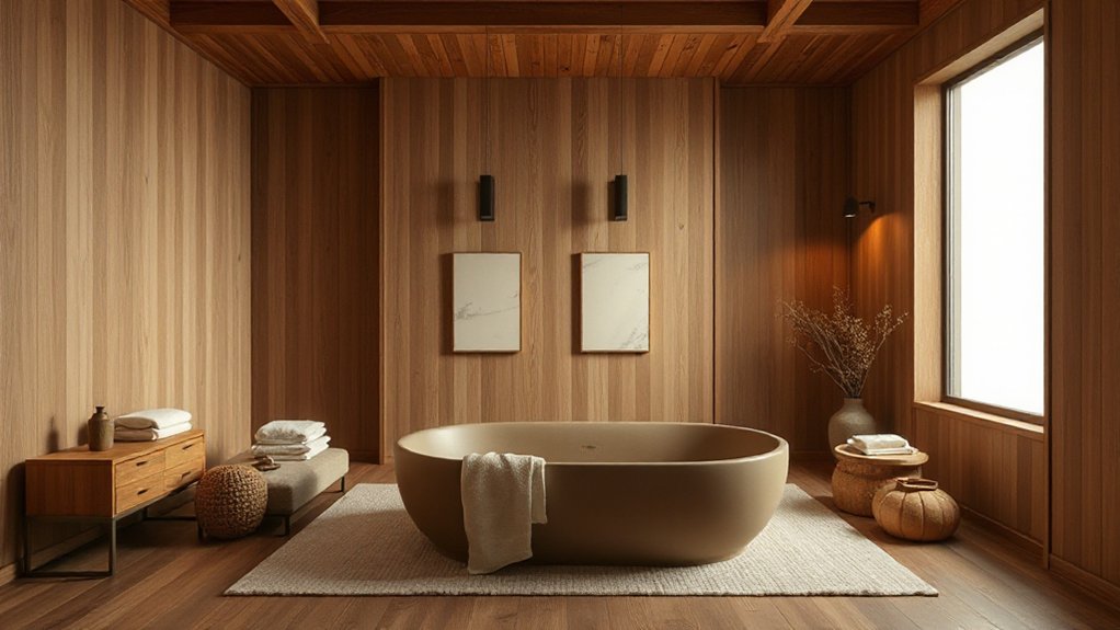 warm durable natural wood